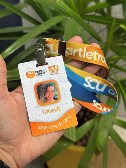 Credencial sem Cordão 5,5x8,5
