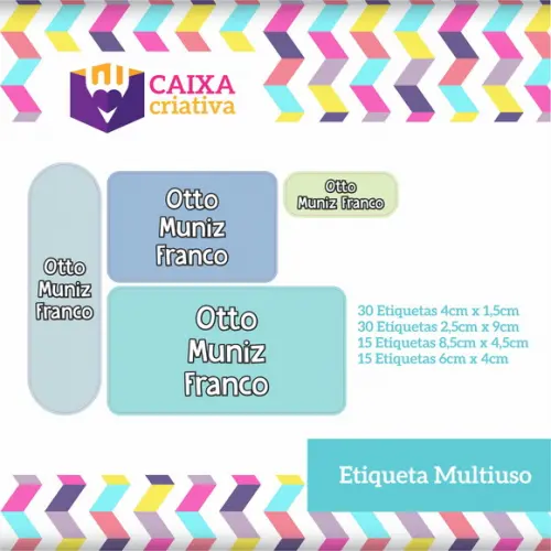 Kit de Etiquetas Volta às aulas - candy color