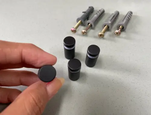 Kit de Parafusos Prolongadores Mini Preto - 4 Unidades