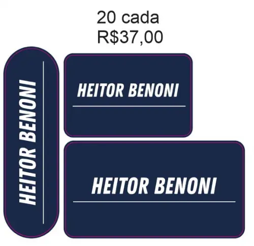 Kit Etiquetas Adesivas - Personalizado