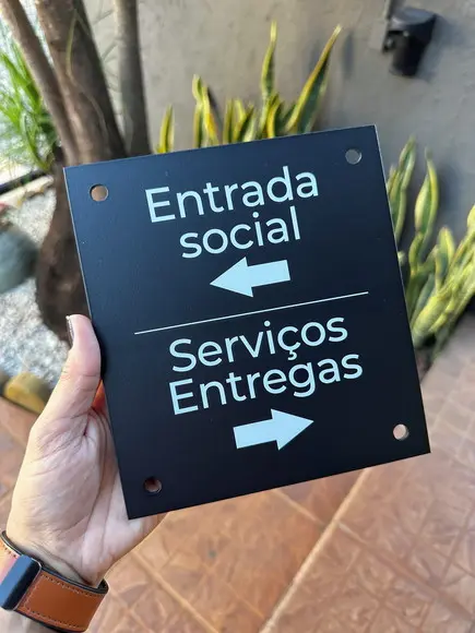 Kit Personalizado 2 Algarismos + 1 Placa de Identificação