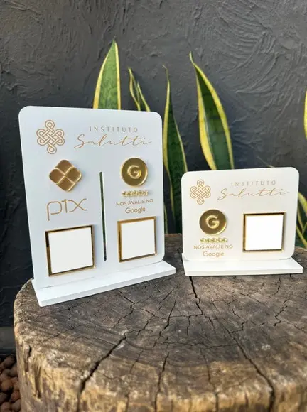 Kit Placas de Pix - Personalizada 10 - Instituto Sabritti