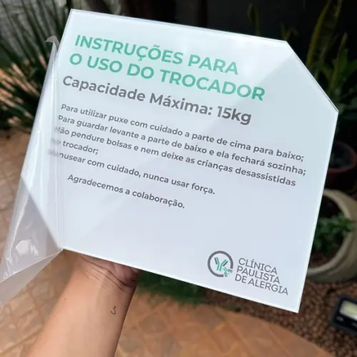 Placa Acrilica - 30x20