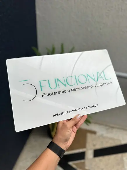 Placa Comércio Acrilico - Efeito Cristal 40x24 Impressão Uv