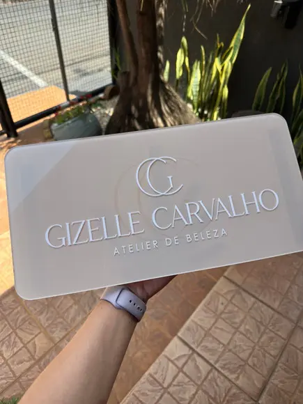 Placa Comércio Acrilico Adesivo Frontal 40x20 Impressão Uv