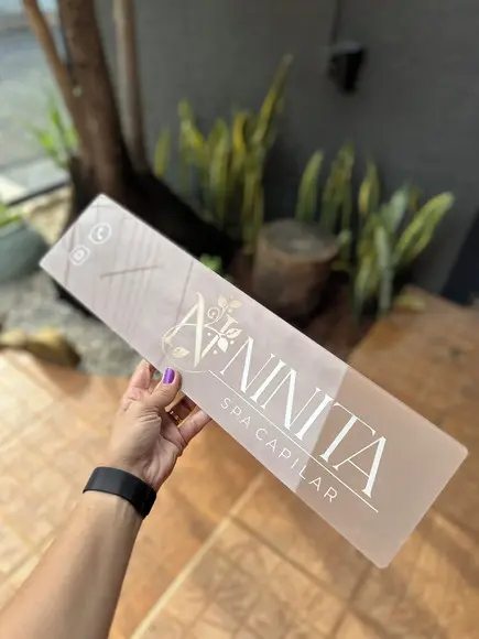Placa de Comércio - Acrílico 50x12cm