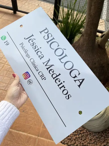 Placa de Comércio - Frente 50x25