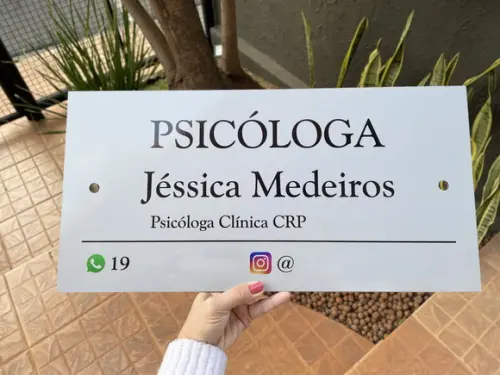 Placa de Comércio - Frente 50x25