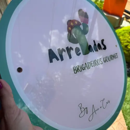Placa de Comércio -acrílico Frente 40x40+kit 2 Mini Prolong.