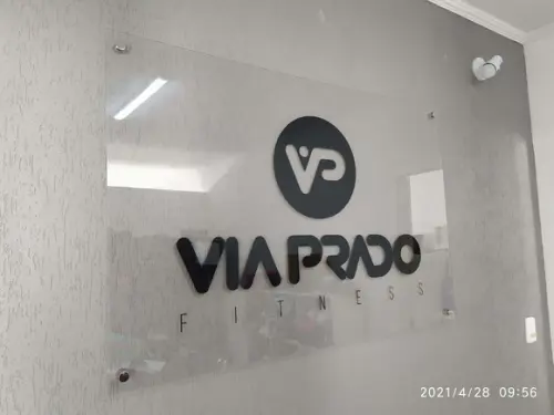 Placa de Comércio em Acrílico - Frente 150x90