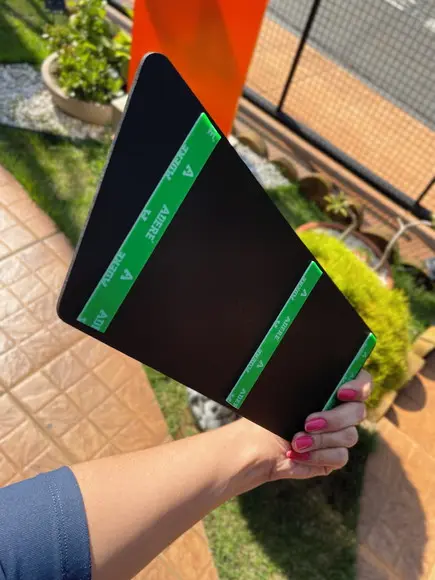 Placa de Identificação de Sala - Caulim 25x8,5