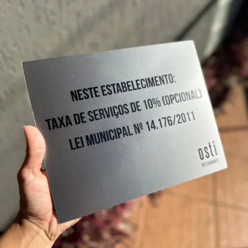 Placa de Identificação de Sala - Caulim 30x10 Inox