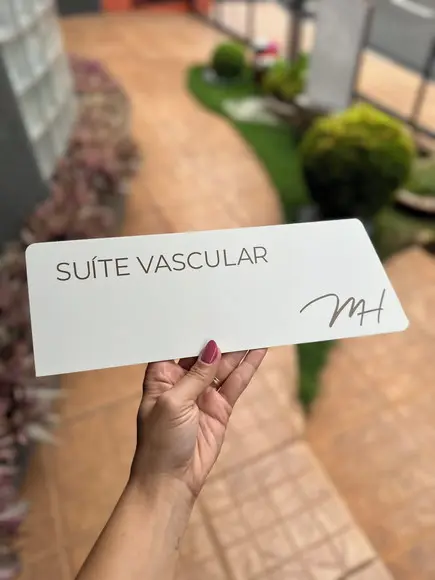 Placa de Identificação de Sala - Caulim 32x10,5