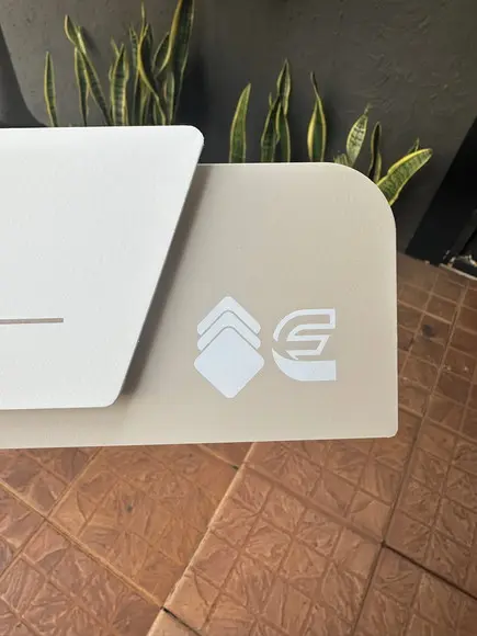 Placa de Identificação de Sala - Modelo Ametista