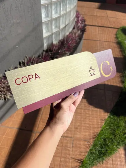 Placa de Identificação de Sala - Modelo Ametista Acrílico