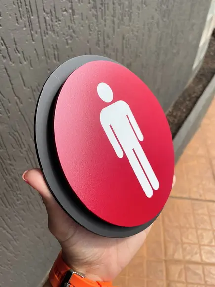 Placa de Identificação de Sala - Modelo Citrino