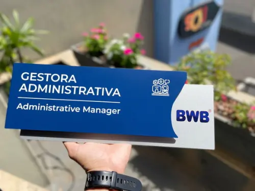 Placa de Identificação de Sala - Modelo Feldspato
