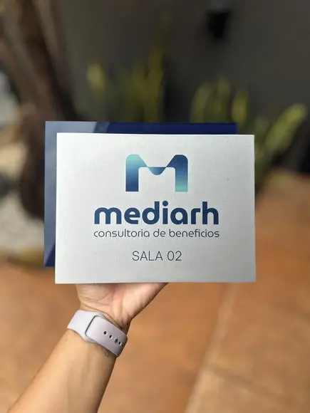 Placa de Identificação de Sala - Modelo Gabs Acrílico