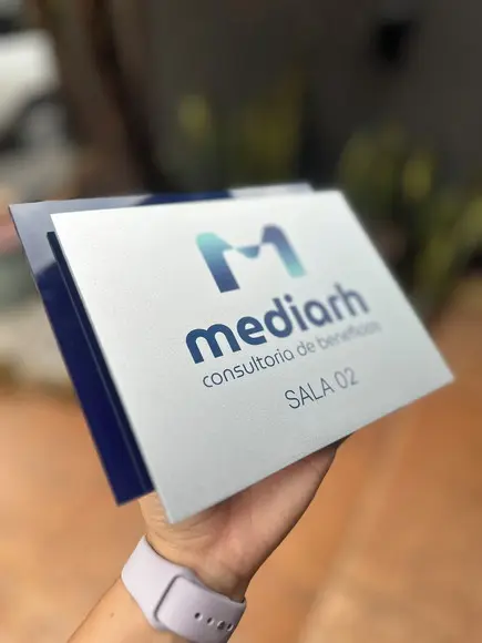 Placa de Identificação de Sala - Modelo Gabs Acrílico