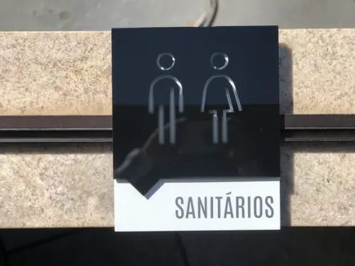 Placa de Identificação de Sala - Modelo Gnaisse