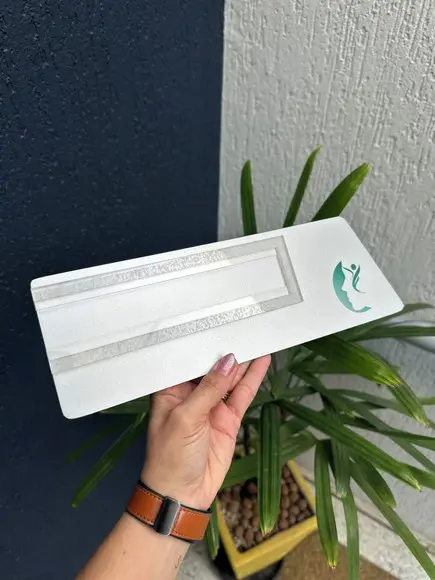 Placa de Identificação de Sala - Modelo Onix
