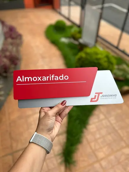 Placa de Identificação de Sala - Modelo Onix