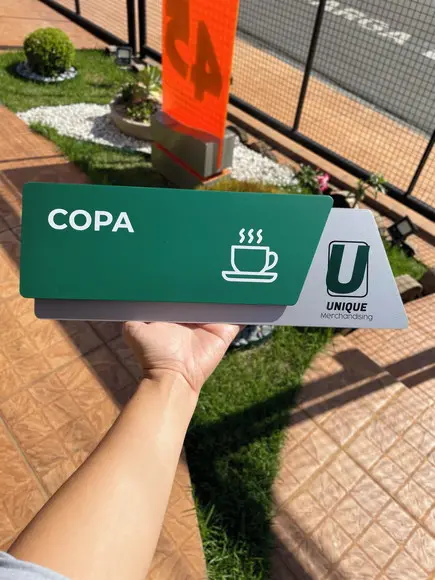 Placa de Identificação de Sala - Modelo Onix