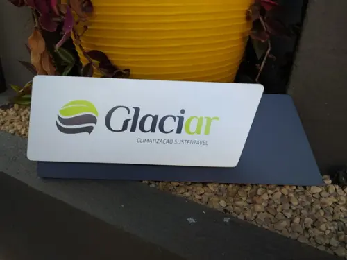 Placa de Identificação de Sala - Modelo Onix