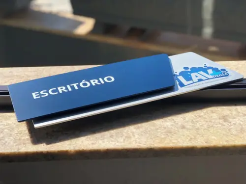 Placa de Identificação de Sala - Modelo Onix