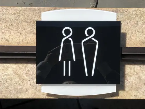 Placa de Identificação de Sala - Modelo Serpentina