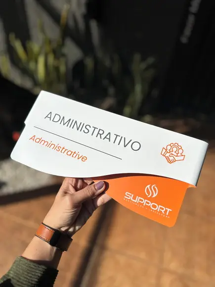 Placa de Identificação de Sala - Modelo Sodalita