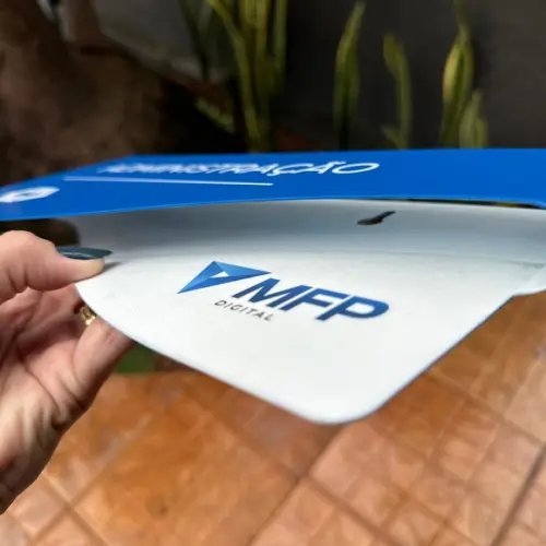 Placa de Identificação de Sala - Modelo Sodalita
