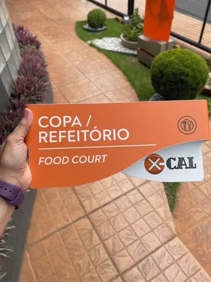 Placa de Identificação de Sala - Modelo Sodalita