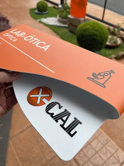 Placa de Identificação de Sala - Modelo Sodalita