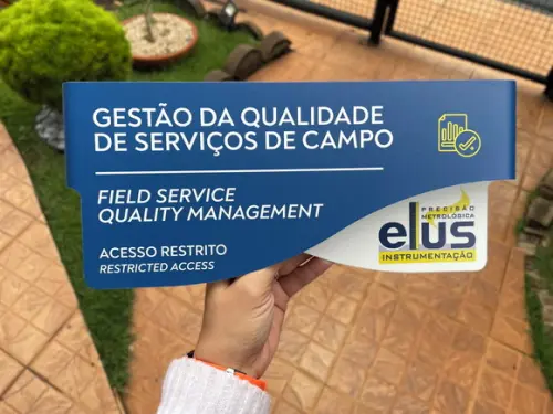 Placa de Identificação de Sala - Modelo Sodalita