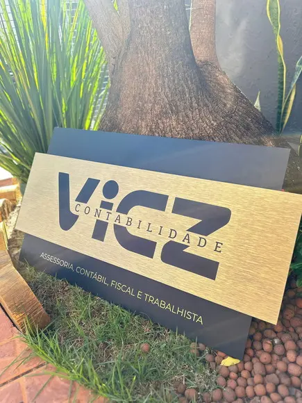 Placa de Identificação de Sala - Modelo Topázio 90x50