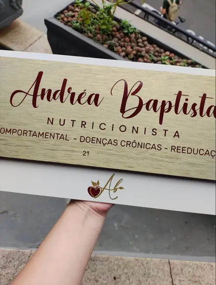 Placa de Identificação de Sala Modelo Topázio Acrílico 50x20