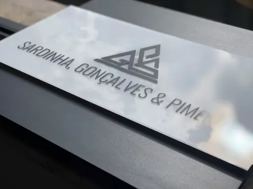 Placa de Identificação de Sala-modelo Topázio Acrílico 30x15
