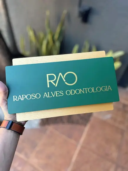 Placa de Identificação de Sala-modelo Topázio Acrílico 40x23