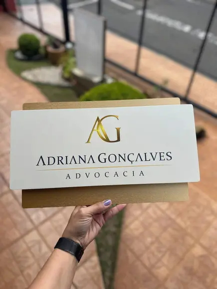 Placa de Identificação de Sala-modelo Topázio Acrílico 40x23