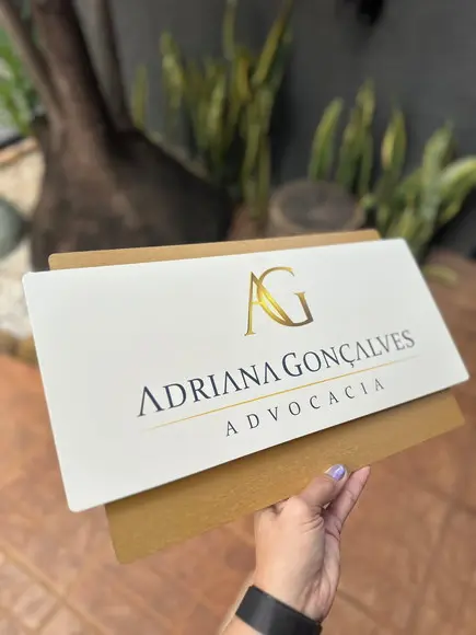 Placa de Identificação de Sala-modelo Topázio Acrílico 40x23