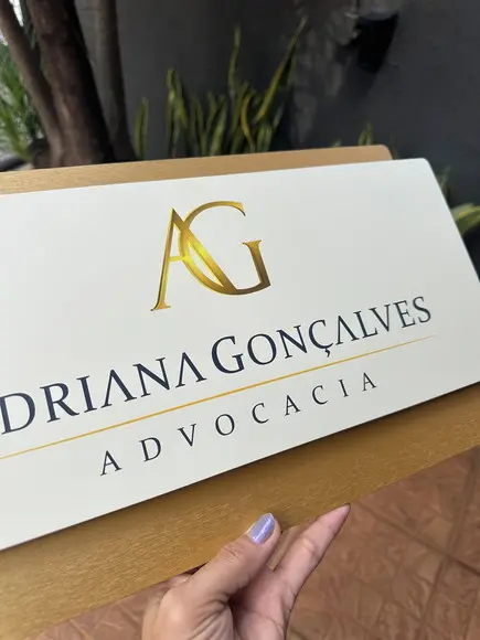 Placa de Identificação de Sala-modelo Topázio Acrílico 40x23