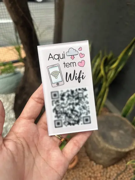 Placa de Pix - Modelo Mini