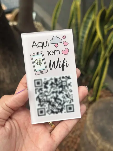 Placa de Pix - Modelo Mini