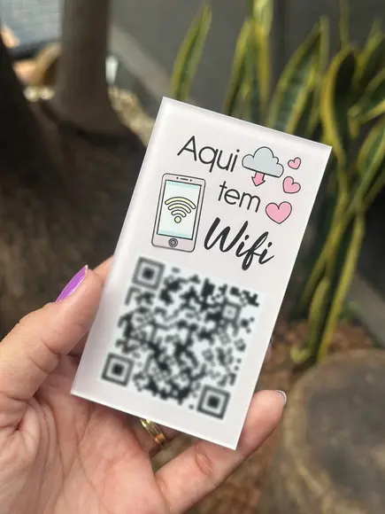 Placa de Pix - Modelo Mini