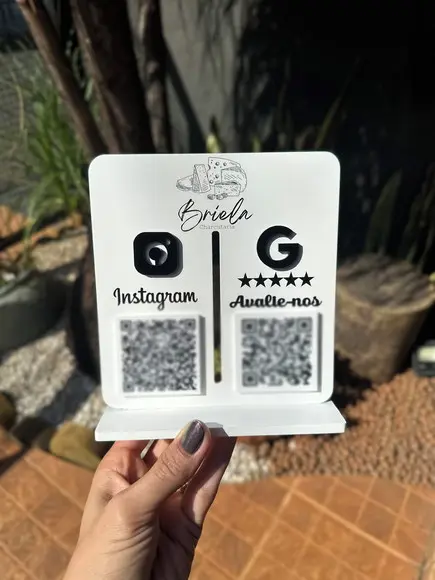 Placa de Pix - Personalizada 1 - Briela Charcutaria