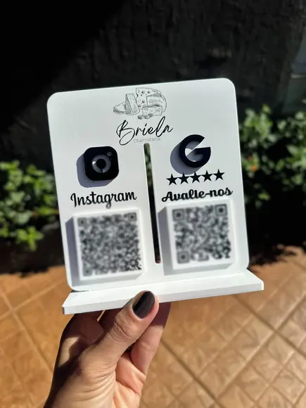 Placa de Pix - Personalizada 1 - Briela Charcutaria