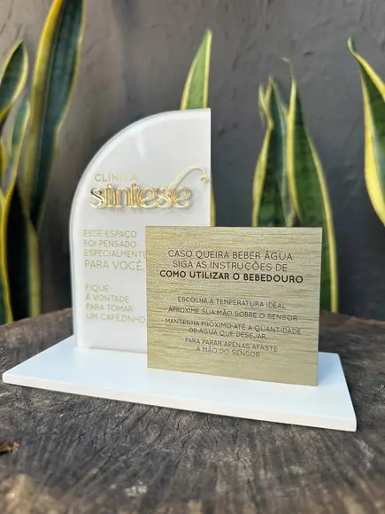 Placa de Pix - Personalizada 10 - Clinica Siniese