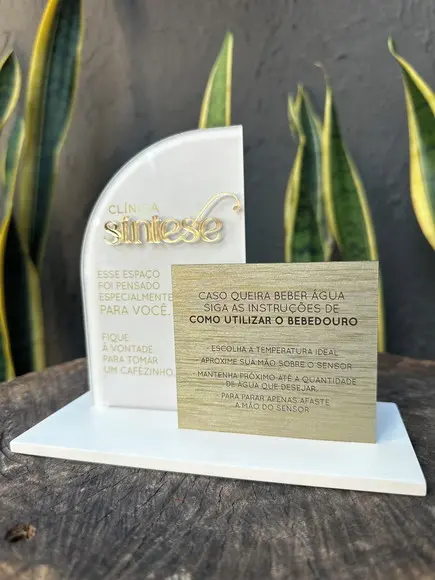 Placa de Pix - Personalizada 10 - Clinica Siniese