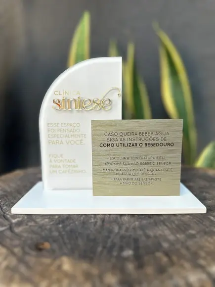 Placa de Pix - Personalizada 10 - Clinica Siniese